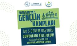 2026 Yaz Gençlik Kampları İlk 5 Dönem Başvuru Sonuçları Açıklandı
