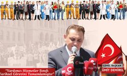 Ümit Demirel: “Yardımcı Hizmetler Sınıfı Tarihsel Görevini Tamamlamıştır; Meclis Bu Mağduriyeti Artık Bitirmelidir”