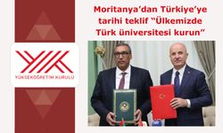 Moritanya’dan Türkiye’ye tarihi teklif “Ülkemizde Türk üniversitesi kurun”