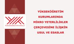 Yükseköğretim Kurumlarında Mikro Yeterlilikler Çerçevesine İlişkin Usul ve Esaslar