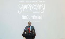 Bakan Tekin, "Türkiye 7. Okullar Arası Zekâ Oyunları Şampiyonası" Ödül Töreni'ne Katıldı