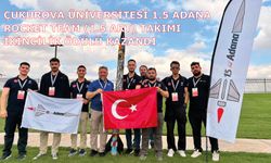 Çukurova Üniversitesi 1.5 Adana Rocket Team (1.5 ART) Takımı ikincilik ödülü kazandı