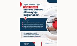 Sigortalı çocuğun vefatı halinde anne ve babaya ölüm aylığı bağlanabilir