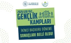 2026 Yaz Gençlik Kampları 2. Başvuru Dönemi Sonuçları Açıklandı