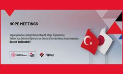 18. Hope Toplantısına Katılım için Doktora Öğrencisi ve Doktora Sonrası Genç Araştırmacılara Destek Verilecektir