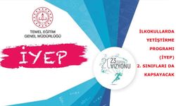 İLKOKULLARDA YETİŞTİRME PROGRAMI (İYEP), 2. SINIFLARI DA KAPSAYACAK