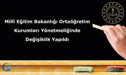 Millî Eğitim Bakanlığı Ortaöğretim Kurumları Yönetmeliğinde Değişiklik Yapılmasına Dair Yönetmelik