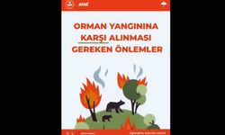 Ormanlık alanlarda kesinlikle ateş yakmayın, yakanları uyarın