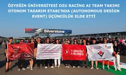 Özyeğin Üniversitesi OZU Racing AI Team takımı Otonom Tasarım Etabı'nda üçüncülük elde etti