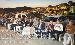 Şahin Ören başkanımızı Zonguldak Ereğli’de evinin önünde Fatiha ve dualarla andık