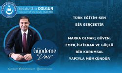 Türk Eğitim-Sen bir gerçektir. Marka olmak; güven, emek, istikrar ve güçlü bir kurumsal yapıyla mümkündür.