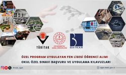 BAYKAR FEN LİSESİ İLE TÜBİTAK FEN LİSESİNE OKUL ÖZEL SINAVI BAŞVURULARI BAŞLADI