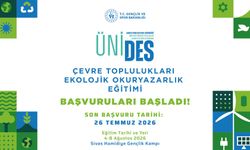 ÜNİDES Çevre Toplulukları Ekolojik Okuryazarlık Eğitimi Başvuruları Başladı!