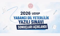 2026 UDSP YABANCI DİL YETERLİLİK YAZILI SINAVI SONUÇLARI AÇIKLANDI