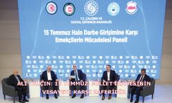 Ali Yalçın: 15 Temmuz, Millet İradesinin Vesayete Karşı Zaferidir