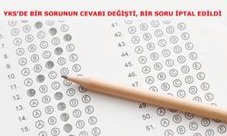 YKS'de bir sorunun cevabı değişti, bir soru iptal edildi