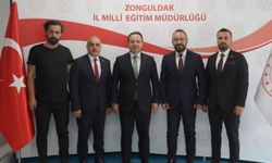 Zonguldak İl Milli Eğitim Müdürü Uygar Keskin’i ziyaret