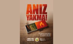 Bir kibrit anızı yakar