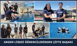 ARGEM LİSESİ ÖĞRENCİLERİNDEN ÇİFTE BAŞARI