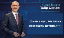 CİMER BAŞVURULARINA ÇEKİDÜZEN GETİRİLSİN!