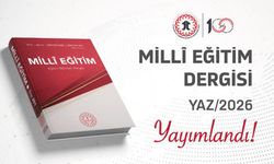 MİLLÎ EĞİTİM DERGİSİ 2026 YAZ SAYISI YAYIMLANDI