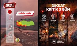 ORMAN YANGINLARI AÇIŞINDAN KRİTİK 3 GÜN