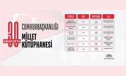 30 Ağustos Zafer Bayramı’nda Cumhurbaşkanlığı Millet Kütüphanesi Etkinlikleri