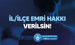 ÖĞRETMENLERE İL EMRİ VE İL İÇİNDE İLÇE EMRİ HAKKI VERİLSİN!