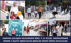 Kamuda çalışan velilerden biri, 7-11 Eylül tarihlerinde günde 3 saati aşmayacak şekilde idari izinli sayılacak