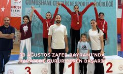 30 AĞUSTOS ZAFER BAYRAMI’NDA KARATEDE GURUR VEREN BAŞARI!