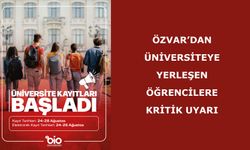 Özvar’dan üniversiteye yerleşen öğrencilere kritik uyarı