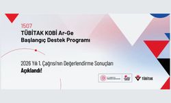 1507–TÜBİTAK KOBİ Ar-Ge Başlangıç Destek Programı 2026 Yılı 1. Çağrısının Değerlendirme Sonuçları Açıklandı