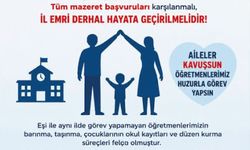 BİR ÖĞRETMENİN EN BÜYÜK MAZERETİ, AİLESİNE KAVUŞMAKTIR!