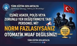 Norm fazlasıysanız otomatik muaf degilsiniz