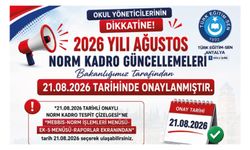 Norm Kadro Güncellemeleri onaylandı
