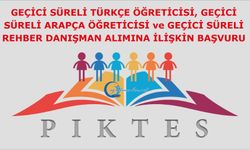 GEÇİCİ SÜRELİ TÜRKÇE ÖĞRETİCİSİ, GEÇİCİ SÜRELİ ARAPÇA ÖĞRETİCİSİ ve GEÇİCİ SÜRELİ REHBER DANIŞMAN ALIMINA İLİŞKİN BAŞVURU KILAVUZU