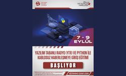 Yazılım Tabanlı Radyo (YTR) ve Python ile Kablosuz Haberleşmeye Giriş Eğitimi Başlıyor!