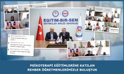 PSİKOTERAPİ EĞİTİMLERİNE KATILAN REHBER ÖĞRETMENLERİMİZLE BULUŞTUK