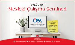 ÖĞRETMENLERİN EYLÜL AYINDAKİ MESLEKİ ÇALIŞMA PROGRAMI BELLİ OLDU