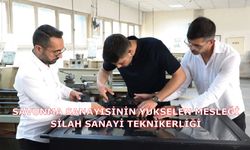 Savunma sanayisinin yükselen mesleği: Silah Sanayi Teknikerliği