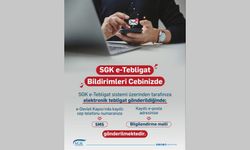 e-Tebligat bildirimlerini mesaj olarak alabilirsiniz