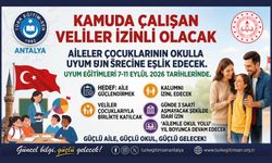 Kamuda Çalışan Veliler İzinli Olacak