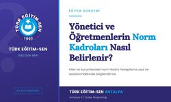 Yönetici ve Öğretmenlerin Norm Kadroları Nasıl Belirlenir?