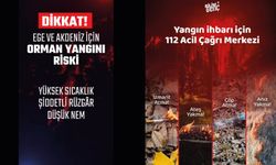 İzmarit atma! Ateş yakma! Çöp atma! Anız yakma!