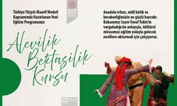 12 modülden oluşan yeni bir eğitim programı hazırladık