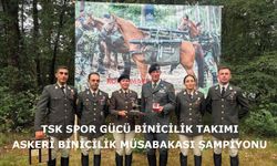 TSK Spor Gücü Binicilik Takımı Askerî Binicilik Müsabakası Şampiyonu