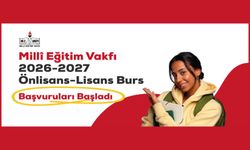2026-2027 Önlisans-Lisans Bursu