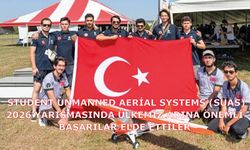 Student Unmanned Aerial Systems (SUAS) 2026 yarışmasında ülkemiz adına önemli başarılar elde ettiler