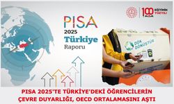 PISA 2025'TE TÜRKİYE'DEKİ ÖĞRENCİLERİN ÇEVRE DUYARLIĞI, OECD ORTALAMASINI AŞTI