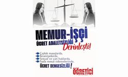 MEMUR-İŞÇİ ÜCRET ADALETSİZLİĞİ DERİNLEŞTİ!